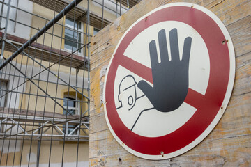 Baustelle, Betreten Verboten!
