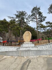 Beautiful temple scenery