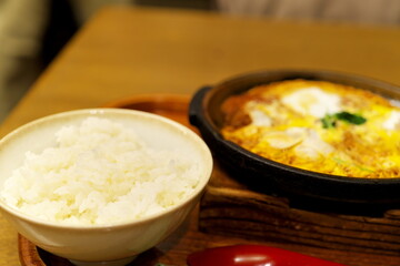 かつ丼定食
