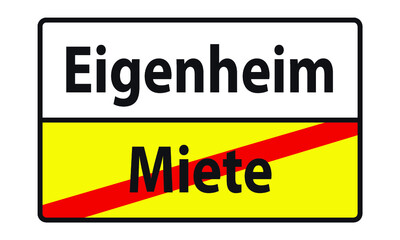 zeichen, button, icon, gelb, business, symbol, web, internet, online, leben, real life, real-life, reallife, hilfe miete, eigenheim, wohnung, haus, geld, sparen