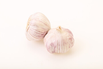 Fresh ripe and tasty garlic
