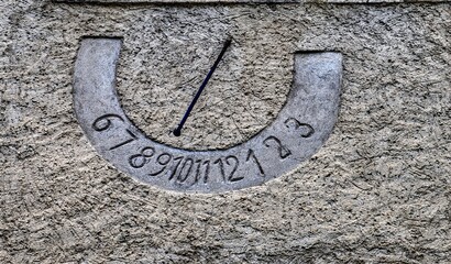 Sun Dial at Ottenstein Castle