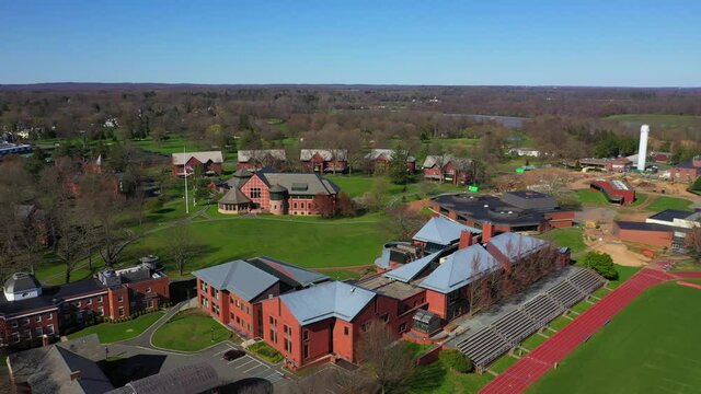 Aerial Pan View of the Lawrenceville School Campus - Part 2