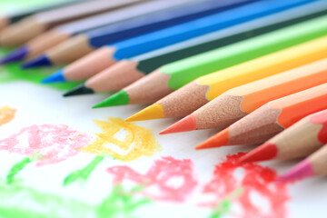 色鉛筆とお絵かき