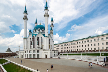 The Kul Sharif Mosque -- one of the largest mosques in Russia