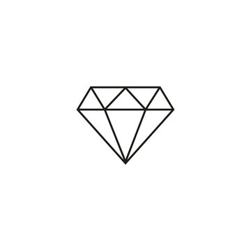 Diamond icon Vector illustration eps10