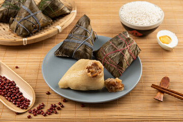 Dragon Boat Festival Chinese rice dumpling jujube zongzi 