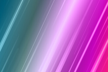 Colorful speed abstract futuristic background. Diagonal Neon lines, glow. Horizontal size. Pink and blue color. Stock vector illustration.