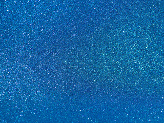 Obraz premium Blue background with bright sparkles. Party, celebration.