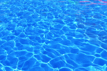 Fototapeta na wymiar blue water ripple
