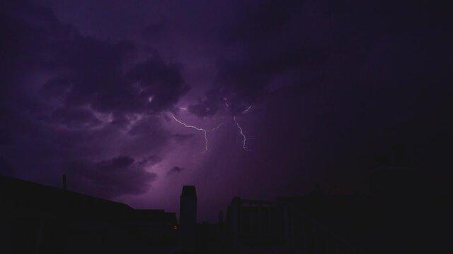 Lightning at Night 