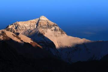Mount Everest sunset 