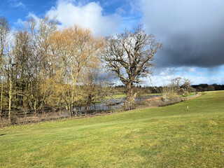A view of the Shropshire Countryside at Attingham Park