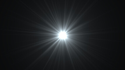 light flash on black background	