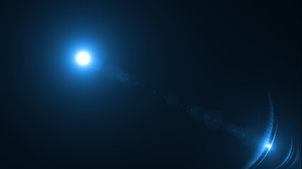 light flash on black background	