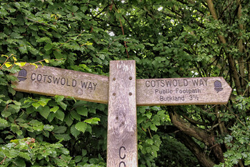 Cotswold way sign