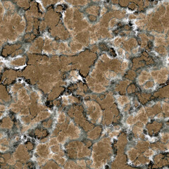 Brown stone texture. Marble surface. Seamless image. Granite slab.