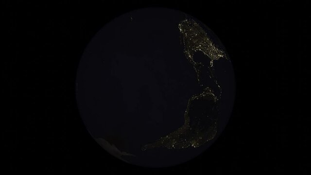global lichtverschmutzung erde globus nachts planet stromversorgung