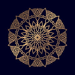 Fototapeta na wymiar pattern mandala Decorative for Henna Mehndi tattoo ornament in ethnic oriental style
