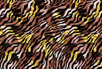 abstract animal skin pattern vector
