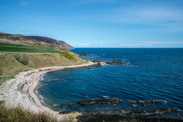 Sutherland Coastline from Navadale near Helmsdale