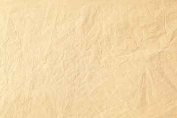 Crumpled brown paper surface texture