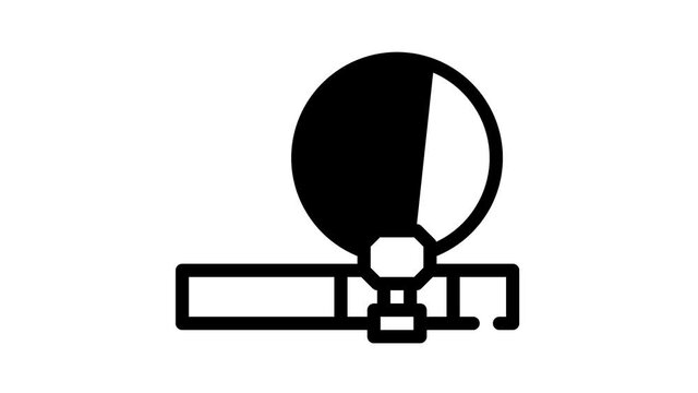 ent doctor tool black icon animation