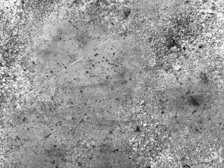 Grunge old wall surface, blue lilac empty blank damaged concrete, antique grungy structure background