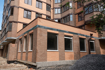 Naklejka premium Modern urban life