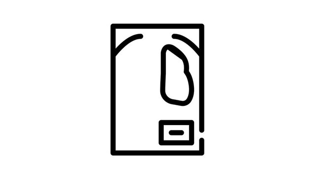 fluorography snapshot black icon animation
