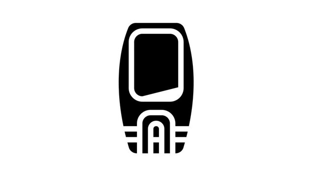 lactate control tool glyph icon animation