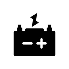 Car battery icon