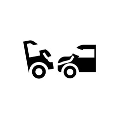 Accident car icon