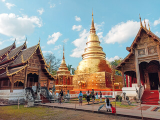 Naklejka premium Wat Phra Singh, Chiang Mai