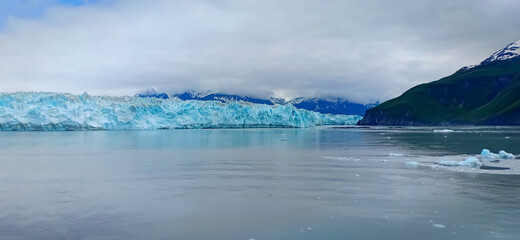 Hubbard Glacier in USA ,Alaska