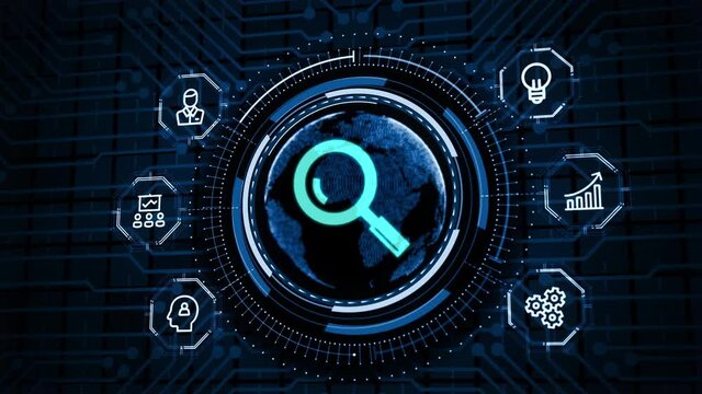 Search button. Searching Browsing internet data information networking concept. Just push the button.