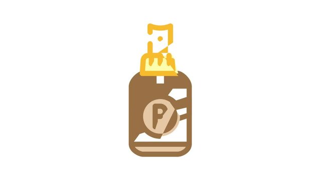 orchestral instrument polish color icon animation