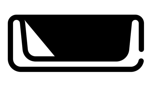 rosin for violin black icon animation