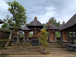 A temple or holy place to place ancestors in Balinese culture. This is called Padmasana