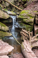 Fototapeta premium Wasserfall in der Margarethenschlucht bei Neckargerach