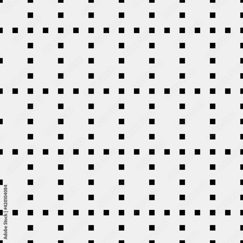 Poster Pixel Seamless Pattern. Vector Pixel Pattern.