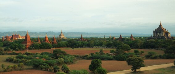 Landscape of bagan old city