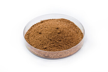 brown iron oxide, synthetic iron oxide used as a dye
