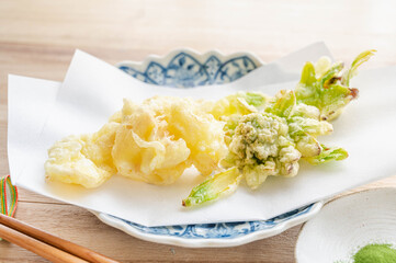 春野菜の天ぷら