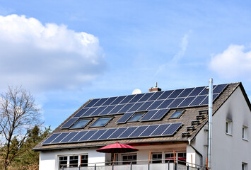 Solardach - Wohnhaus