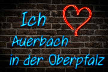 Obraz premium Auerbach in der Oberpfalz