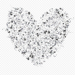 Silver Serpentine Celebrate Vector Transparent