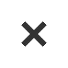 cross icon. vector illustration