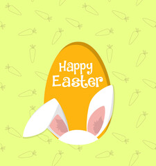 Hand painted Easter design posts  