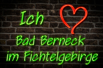 Obraz premium Bad Berneck im Fichtelgebirge